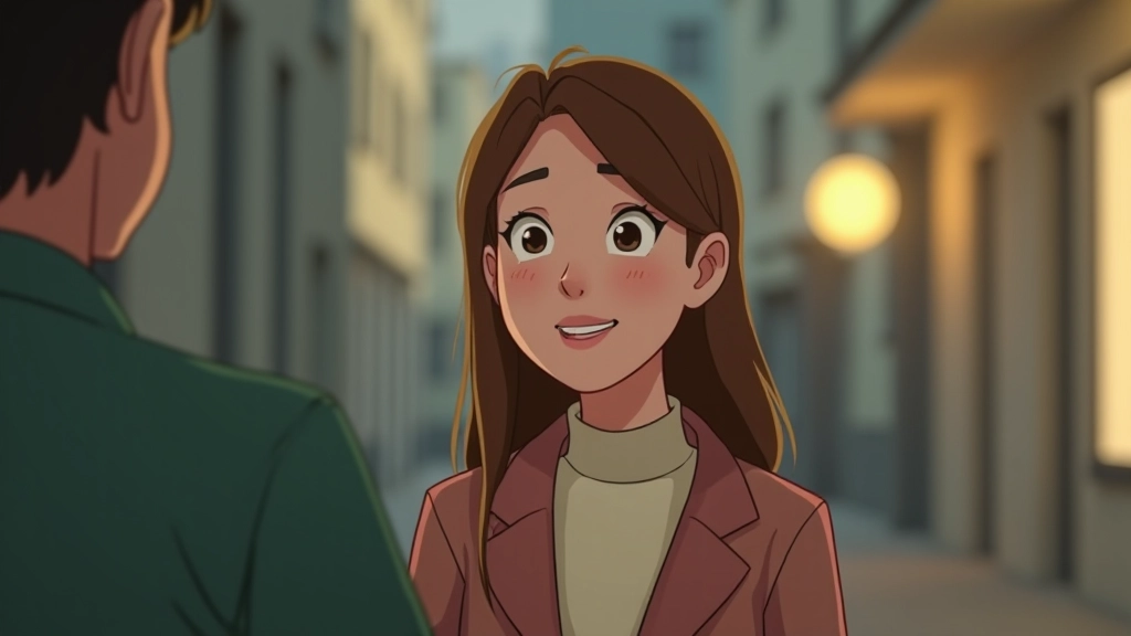 Sequenza animata con transizioni fluide tra scene