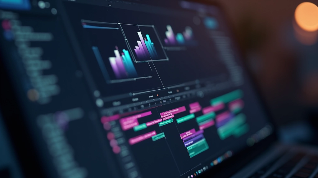 Interfaccia di After Effects mostra timeline con più layer, composizione video in preview, pannello effetti visibile con vari parametri di animazione